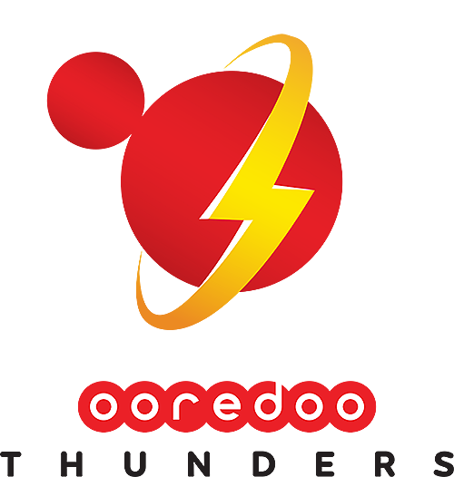 Team Ooredoo Thunders logo