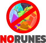 No Runes logo